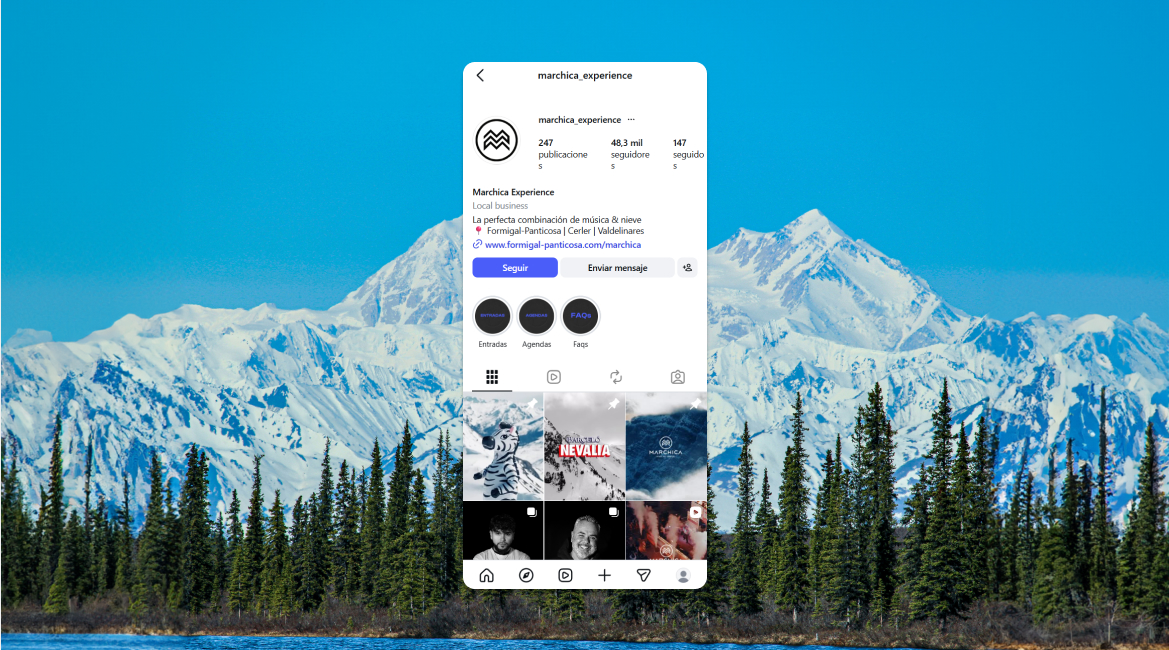 Imagen de muestra — Marchica Experience, cuenta unificada